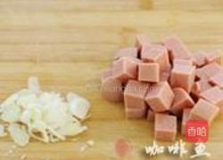 火腿榄菜炒丝瓜的做法图解4