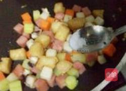 五彩豆腐的做法图解5