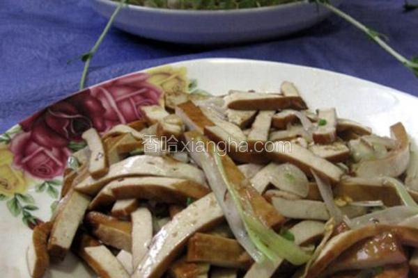葱香豆腐干