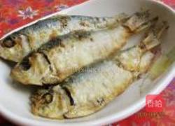 煎青鱼的做法图解4