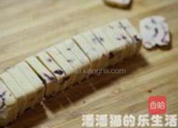 蔓越莓手切饼干的做法图解6