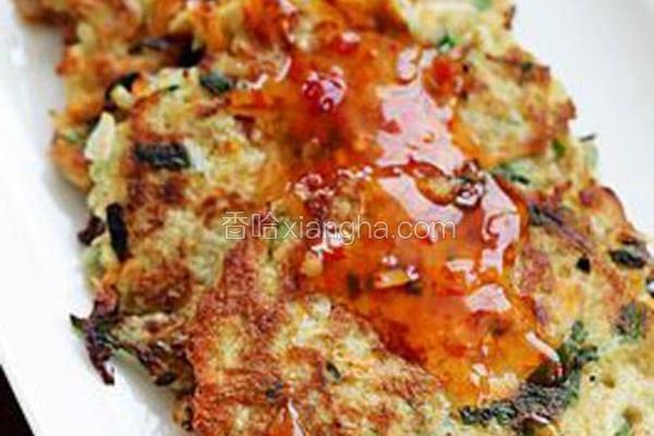 蔬菜萝卜煎饼