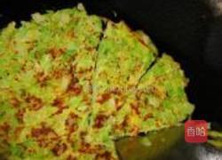 包菜蛋饼的做法图解7