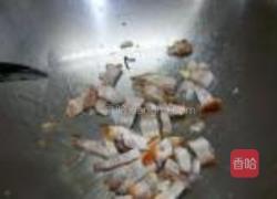 虾米酱炒烧肉的做法图解3