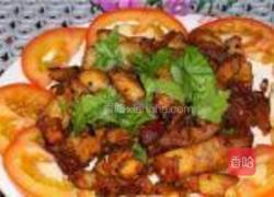 虾米酱炒烧肉的做法图解6