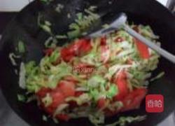 西红柿炒大头菜的做法图解5