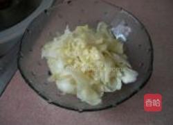 炝拌包菜的做法图解3