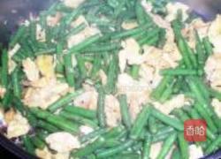 长豆角炒鸡蛋的做法图解6