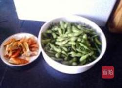 陈皮毛豆的做法图解1