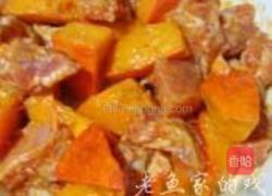 沙茶腐香南瓜排的做法图解2