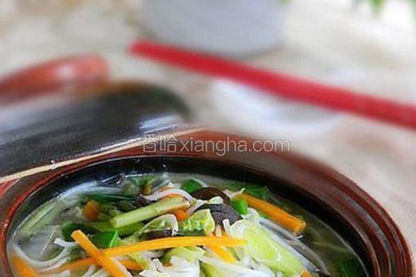 家乡味的煮粉干