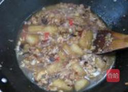香菇肉末烧冬瓜的做法图解5