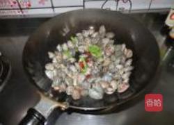 辣炒花蛤的做法图解4