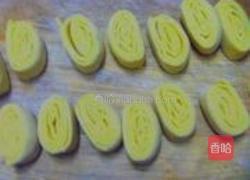 蝴蝶玉米花卷的做法图解7