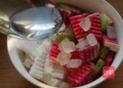 糖醋腌萝卜条的做法图解6