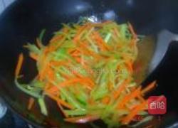 素炒莴笋丝的做法图解6