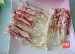 骨汤肥牛金针菇卷的做法图解2