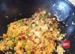 菇香酱油炒饭的做法图解4