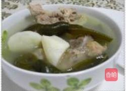 山药海带排骨汤的做法图解8