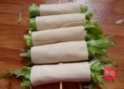铁板豆皮卷的做法图解8