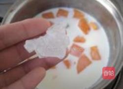 牛奶木瓜西米露的做法图解4