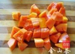 木瓜花生大枣汤的做法图解2