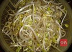 黄豆酱拌炒黄豆芽的做法图解2