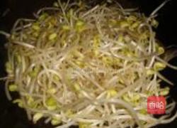 黄豆酱拌炒黄豆芽的做法图解4