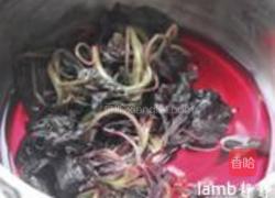 苋菜炸酱面的做法图解2
