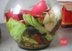 泡萝卜的做法图解4