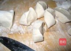 苋菜鸡蛋馅素煎饺的做法图解13