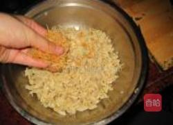 苋菜鸡蛋馅素煎饺的做法图解4