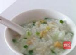 瑶柱冬瓜丝粥的做法图解8
