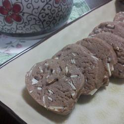 巧克力杏仁饼干的做法[图]