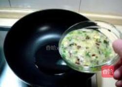 香椿芽摊鸡蛋的做法图解6