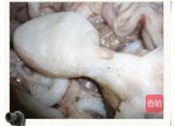 葱拌八带的做法图解1