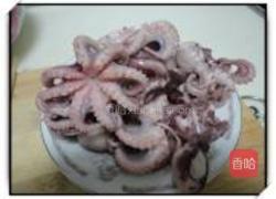 葱拌八带的做法图解4