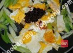 豉香葱段荷包蛋的做法图解10