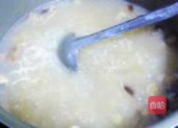 香菇鸡肉山药粥的做法图解3