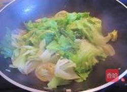 姜蒜蓉生菜的做法图解4