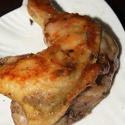 自制盐焗鸡腿的做法[图]