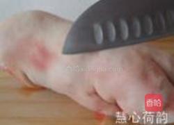 双色杏仁猪蹄汤的做法图解3