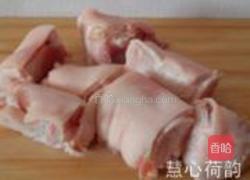 双色杏仁猪蹄汤的做法图解5