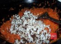 胡萝卜粉丝素包子的做法图解3