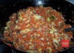 胡萝卜粉丝素包子的做法图解6