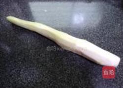 腊肉炒菜心的做法图解1