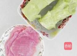 豉香里脊炒西兰花梗的做法图解1