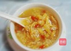花胶枸杞糯米粥的做法图解6
