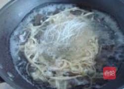 羊血粉丝豆皮汤的做法图解5