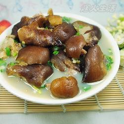 腊猪腿煲绿豆的做法[图]